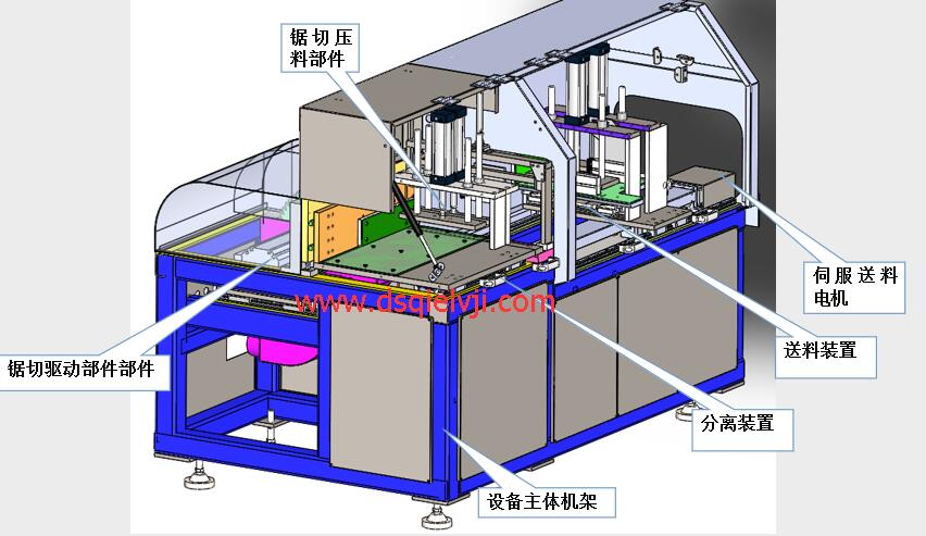 鋁型材切割機DS-A400-3